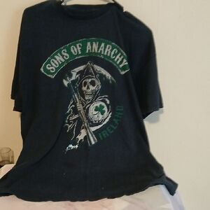 Men's Black T-Shirt Sons of Anarchy